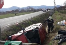 AR FI ADORMIT LA VOLAN: Șofer inconștient și doi pasageri răniți pe DN1C Dej – Baia Mare (foto/video)