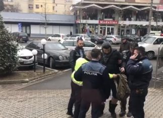 SĂLTAT DIN STRADĂ: Scene obscene pentru doamne și domnișoare de 8 Martie. Polițiștii au ridicat un suspect (foto/video)