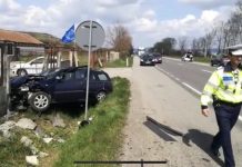 VIDEO: Un maramureșean implicat într-un carambol la Jucu