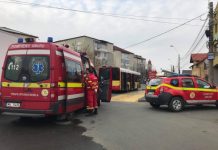 INCIDENT ÎN BAIA MARE: Un bărbat a leşinat într-un autobuz pe strada Minerilor (FOTO)