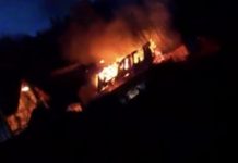 ȘOMCUTA MARE: O femeie reținută după ce a aprins o gospodărie de pe strada Calea Mireșului