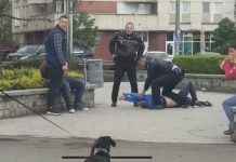 IMAGINI DE COȘMAR ÎN BAIA MARE – Polițist local agresat în zona Gării. Doi suspecți încătușați, ambii recidiviști (foto/video – actualizare)