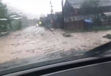 ULTIMĂ ORĂ: Peste 60 de gospodării inundate la Vișeu de Sus. DN18 inundat (foto/video)