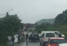 ACTUALIZARE: Impact violent la intrare în Baia Sprie pe DJ184. Trei mașini implicate (galerie foto)