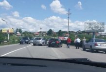 ULTIMĂ ORĂ: Impact violent între două mașini sub panta de la Recea (galerie foto)