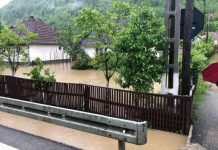 AVERTIZARE COD PORTOCALIU: Inundații la Vișeu de Sus, Strâmtura, Țara Lăpușului. Școala s-a închis la Săliștea de Sus (foto/video)