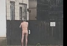 COD ”ROȘU”: IMAGINI INCREDIBILE LA VIȘEU DE SUS – A ieșit în pielea goală să se spele după o ploaie torențială (FOTO/VIDEO)