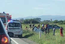 ACTUALIZARE: Accident grav pe DN1C la Satulung (galerie foto)