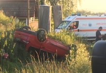FOTO/VIDEO EXCLUSIV – ACCIDENT PE DN18B: Doi adulți, printre care o femeie gravidă și patru copii răniți (galerie foto)