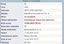 ULTIMĂ ORĂ: Trenul accelerat Baia Mare – București, defect la 12 km de Baia Mare. Călătorii sunt nervoși