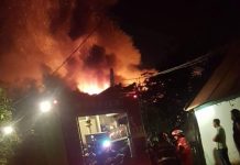 FOC ÎN MIEZ DE NOAPTE ACTUALIZARE: O vilă a luat foc pe strada Griviței din Baia Mare. Incendiul a fost stins după circa 5 ore (foto/video)