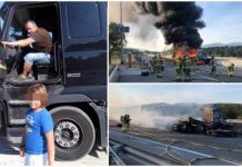 Băieţelul şoferului român mort, ars în cabina TIR-ului, în Spania, l-a rugat să nu mai plece în cursă: “E ultima oară, Luisito!”