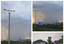 FOTO/VIDEO: Inundații la Văleni. Nori incredibili în Baia Mare. Oamenii avertizați să fugă prin RO/ALERT