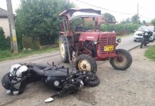 ULTIMĂ ORĂ: Motociclist din Cehia lovit de un tractor la Dumbrăvița (galerie foto)