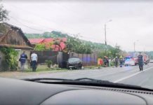 TRAGEDIE PE DN1C: Șoferul unui BMW înmatriculat în Maramureș a ucis un om (foto/video)