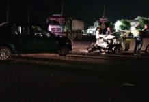 CARAMBOL: Un autoturism înmatriculat în Maramureș distrus la JUCU (foto/video)