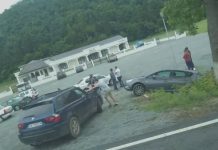 VIDEO. Accident pe DN 1C. Impact între un BMW și un Opel între Ilba și Cicârlău.