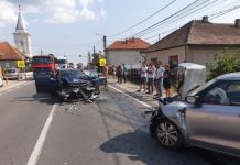 GALERIE FOTO/VIDEO: Accident teribil la SĂBIȘA. Trei victime, una încarcerată. Un bărbat a decedat, doi maghiari duși la spital