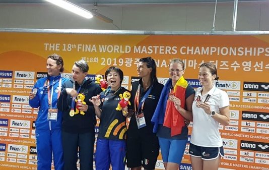 CAMPIONATUL MONDIAL DE ÎNOT MASTER, Coreea: Prima medalie la open water pentru România cucerită de o băimăreancă (foto)