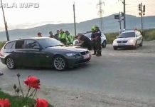 FOTO/VIDEO – Tânăr găsit inconștient într-un BMW pe mijlocul drumului la Gherla. La volan un băimărean beat