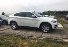 PETEA: Maramureșean prins cu BMW X6 furat din Italia (FOTO)