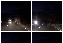 FOTO/VIDEO EXCLUSIV – Tractor fantomă pe DN18 B. Pericol mortal de accidente