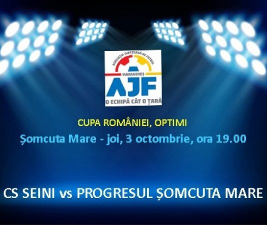PREMIERĂ AJFMM – CS Seini – Progresul Șomcuta Mare se joacă în nocturnă