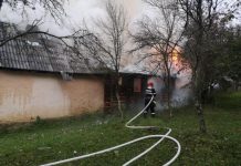 Galerie foto/video: Și-a împușcat fratele, apoi și-a dat foc la casă. A fost reținut