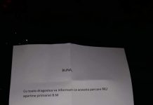 RECLAMAȚIE – Mesaje scandaloase pe parbrizele șoferilor! (FOTO)