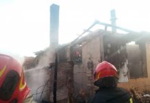 VIDEO/GALERIE FOTO: Incendiu devastator la Seini. Flăcările au mistuit tot