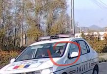 EXCLUSIV FOTO / VIDEO: Poliţia încalcă legislaţia rutieră în timpul deplasării pe şosele (ACTUALIZARE – IPJ)