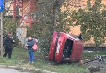 ULTIMA ORĂ: ACCIDENT ÎN BAIA MARE – A pierdut controlul volanului și s-a răsturnat.