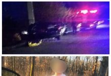 FOTO – TRAGEDIE LA ȘOMCUTA MARE: Un tânăr din Iadăra a murit după ce s- a izbit cu Audi-ul de un stâlp (ACTUALIZARE)