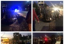 EXCLUSIV: A FĂCUT PRĂPĂD ÎN FAȚA BISERICII DIN ILBA. ȘOFERUL MIROSEA A ALCOOL (GALERIE FOTO/Actualizare)