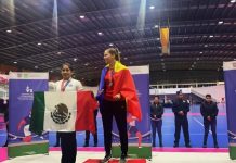 PREMIERĂ – PERFORMANȚĂ INCREDIBILĂ – O polițistă din Maramureș a făcut imnul României auzit la o competiție în Mexic, la prima participare (VIDEO/FOTO)