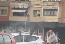 PREMIERĂ – Impact violent în Baia Mare, la intersecția de la Tipografie (VIDEO/FOTO EXCLUSIV)