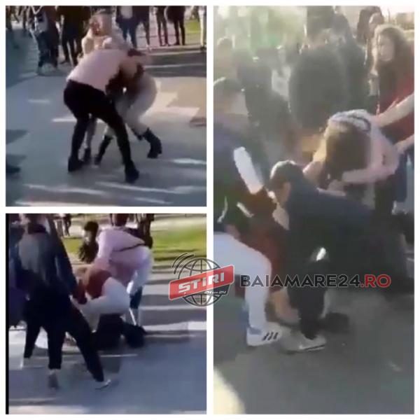 bataie crunta fete parc mara bm