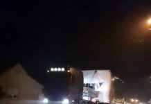 ATENȚIE, ȘOFERI! – Transport agabaritic pe DN 1C, în Maramureș (VIDEO/FOTO EXCLUSIV)