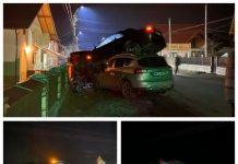 EXCLUSIVITATE – Accident INCREDIBIL la Rozavlea: Dintr-un podeț, a zburat cu BMW-ul pe plafonul unui autoturism FORD. Cum a avut loc grozăvia (galerie foto / actualizare 2)