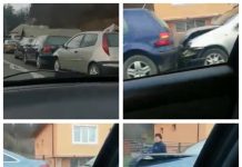 CARAMBOL DN18: Patru mașini s-au ciocnit la Vadu Izei (galerie foto/video)