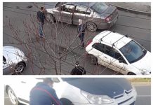 GHINION ÎNAINTE DE CRĂCIUN – Mașini avariate în Baia Mare și Baia-Sprie (FOTO)