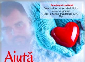 PREMIERĂ – AJUTĂ ȘI VEI FI AJUTAT! – Sprijin pentru familia pădurarului Liviu Pop! Chef Vasile Hotca va găti în Centrul Vechi al Băii Mari
