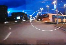 EXCLUSIV CAMERĂ BORD – JUNGLĂ ÎN TRAFICUL BĂIMĂREAN: Un șofer a evitat în ultima secundă un impact violent