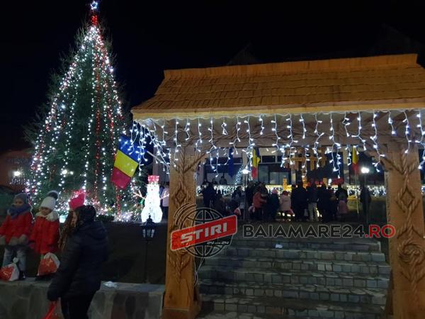 barsana maramures iluminat craciun