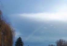 INEDIT – Curcubeu de iarnă, surprins în Sighetu Marmației (FOTO)