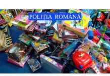 ÎNAINTE DE MOȘ NICOLAE – Peste 240 cutii cu jucării contrafăcute ridicate de poliţiştii maramureșeni