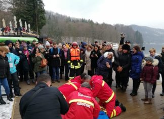 “MEDICINA DE URGENŢĂ AZI”: Salvare spectaculoasă pe Lacul Firiza (galerie foto)
