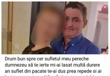 FOTO/VIDEO – SUB OCHII EI: Soția bărbatului din Breb mort sub copitele cailor își ia rămas bun pe facebook