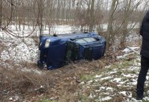 PROBLEME ÎN DEPLASARE – Un maramureșean a fost implicat într-un accident în Ungaria (FOTO)