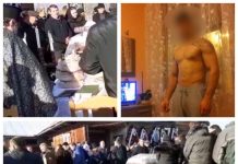 EXCLUSIV: Bărbatul ucis la Vișeu de Sus condus pe ultimul drum. Drama prin care trec cei doi copii minori rămași orfani (foto/video)